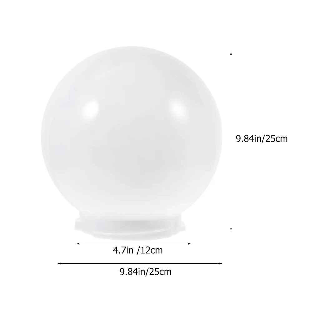 Lampshade Spherical Replacement Globe Acrylic Light Cover for Wall Small Ceiling Fan
