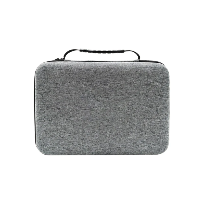 14-inch IPad Laptop Grey Bag Digital Item Storage Protective-Bag Shockproof & Scratch Resistant Briefcase with Portable Handle