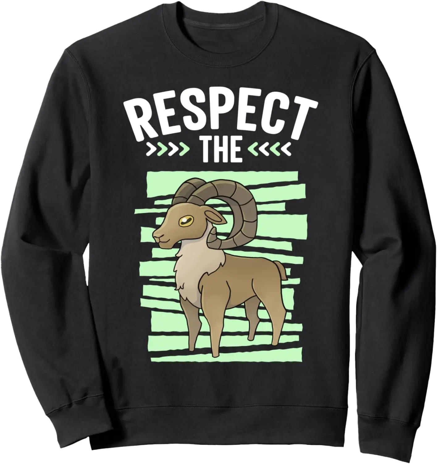 

Respect The Wild Sheep I Sheep Art I Детская толстовка с овечкой