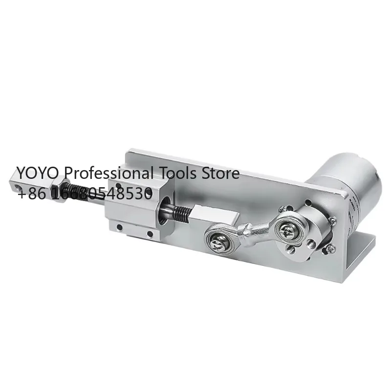

2KU 12V Reciprocating Cycle Linear Actuator DC Gear Motor Telescopic Linear Actuator Stroke 12/16/20/25mm Adjustable 5~1000 Rpm