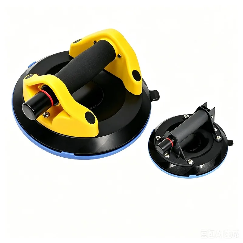 Imported vacuum air pump suction cup industrial grade strong heavy duty rock slab glass suction extractor large plate tile tool