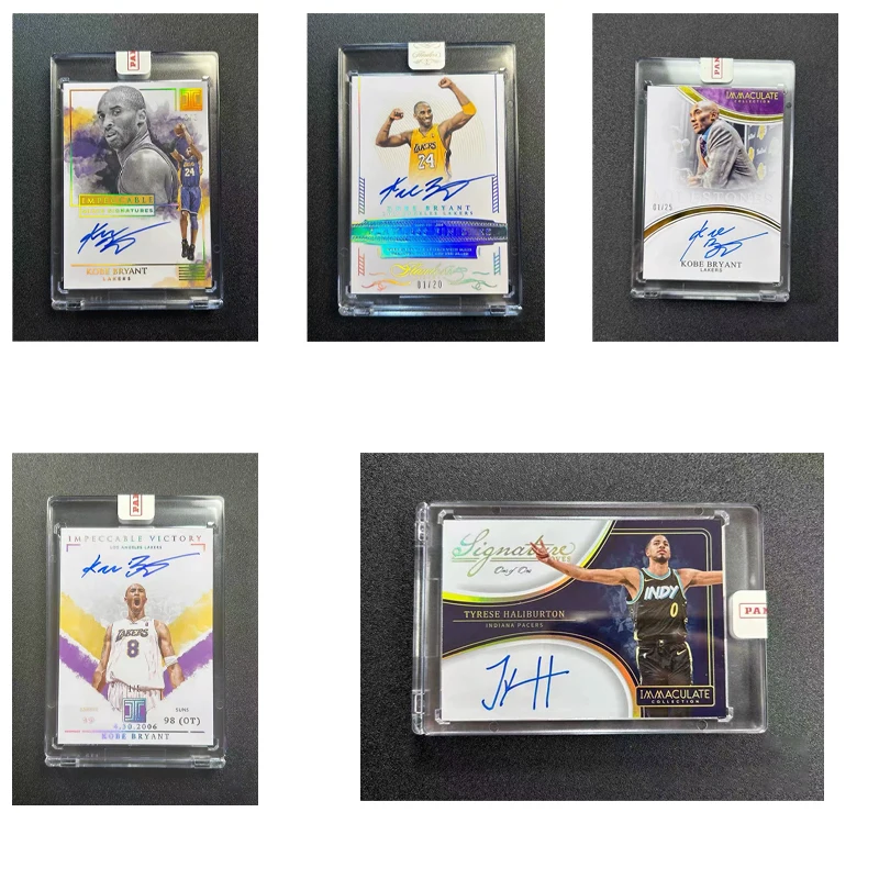 Kobe Bryant's high definition DIY The craftsmanship is tedious and the details are superb Precise hot stamping on the card