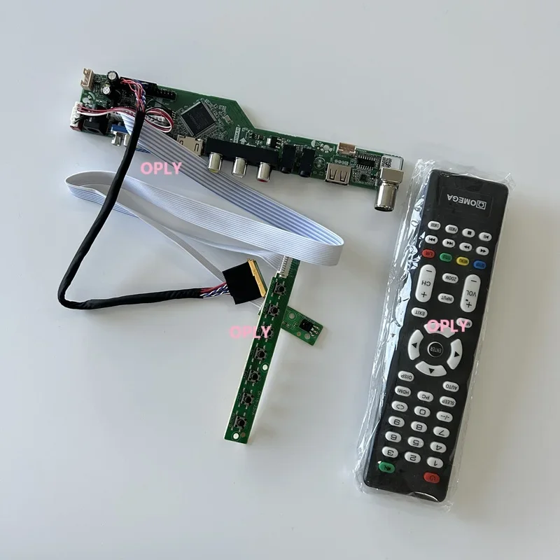 TV Controller board kit for LP125WH2 LP125WH2-SLB1 Screen monitor 1366X768 12.5