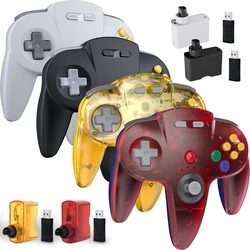 2.4 GHz Wireless Controller for N64 Switch Online ,USB & for N64 Receiver Plug and Play,for Windows PC iOS Mac Raspberry Pi