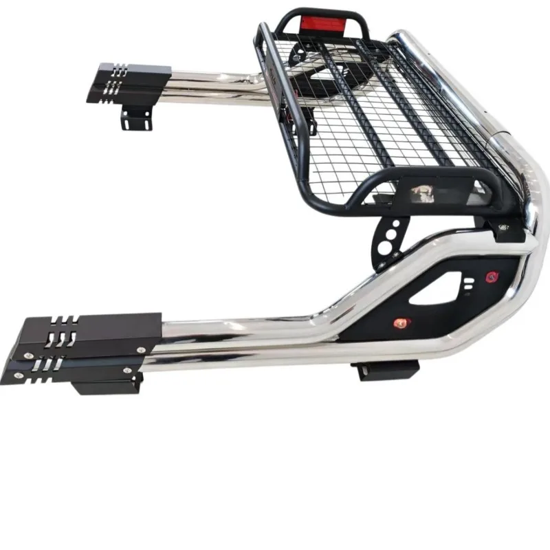 Anti-roll frame pickup truck modification
