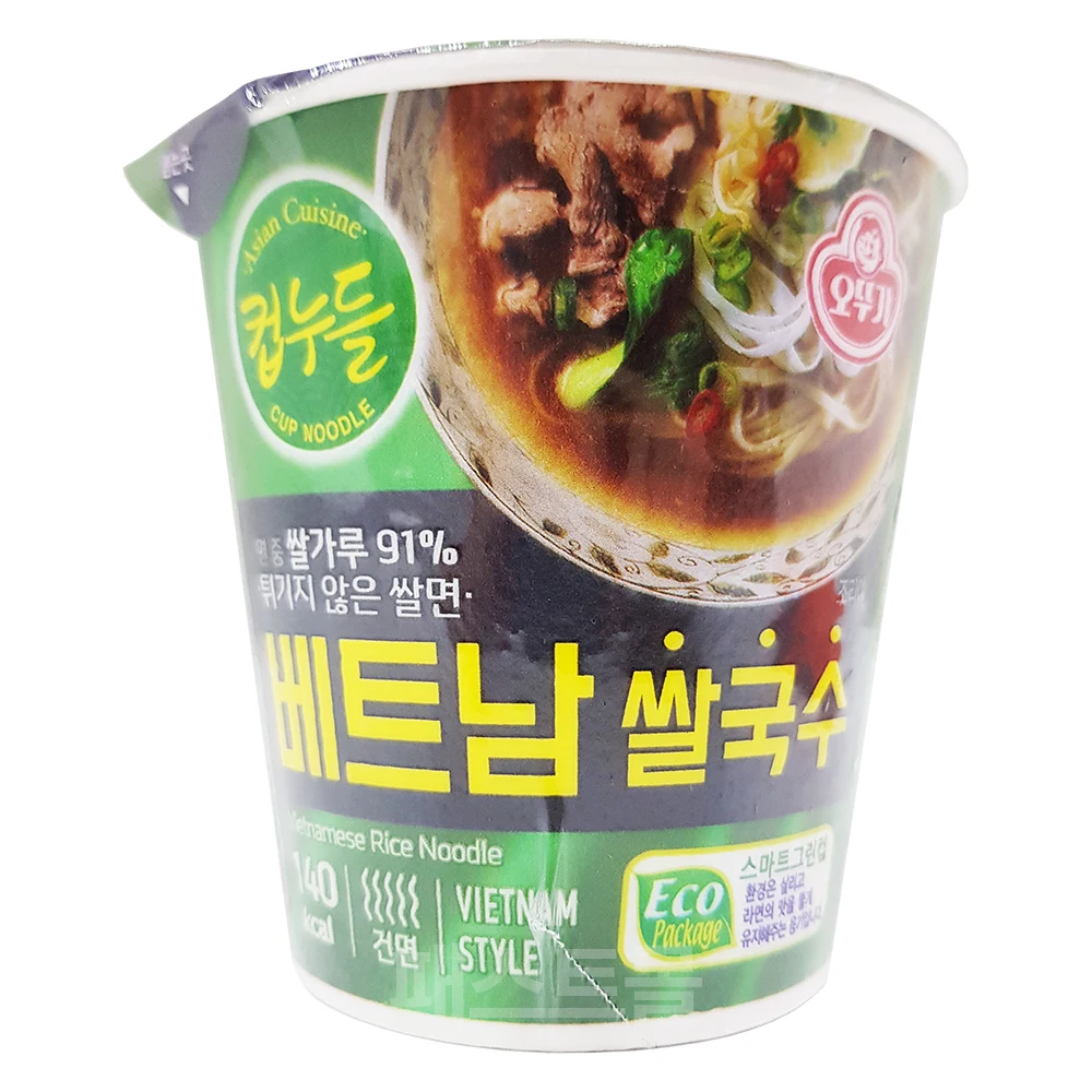 Ottogi Cup Noodle Vietnamese rice noodle cup noodles 47G 6 + 44g rice noodle cup noodles