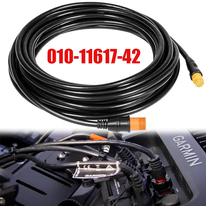 

010-11617-42 Extension Cable 12-pin Fits for Most Garmin Devices, 30 Feet(9m) Transducer Extension Cable XID Xdc