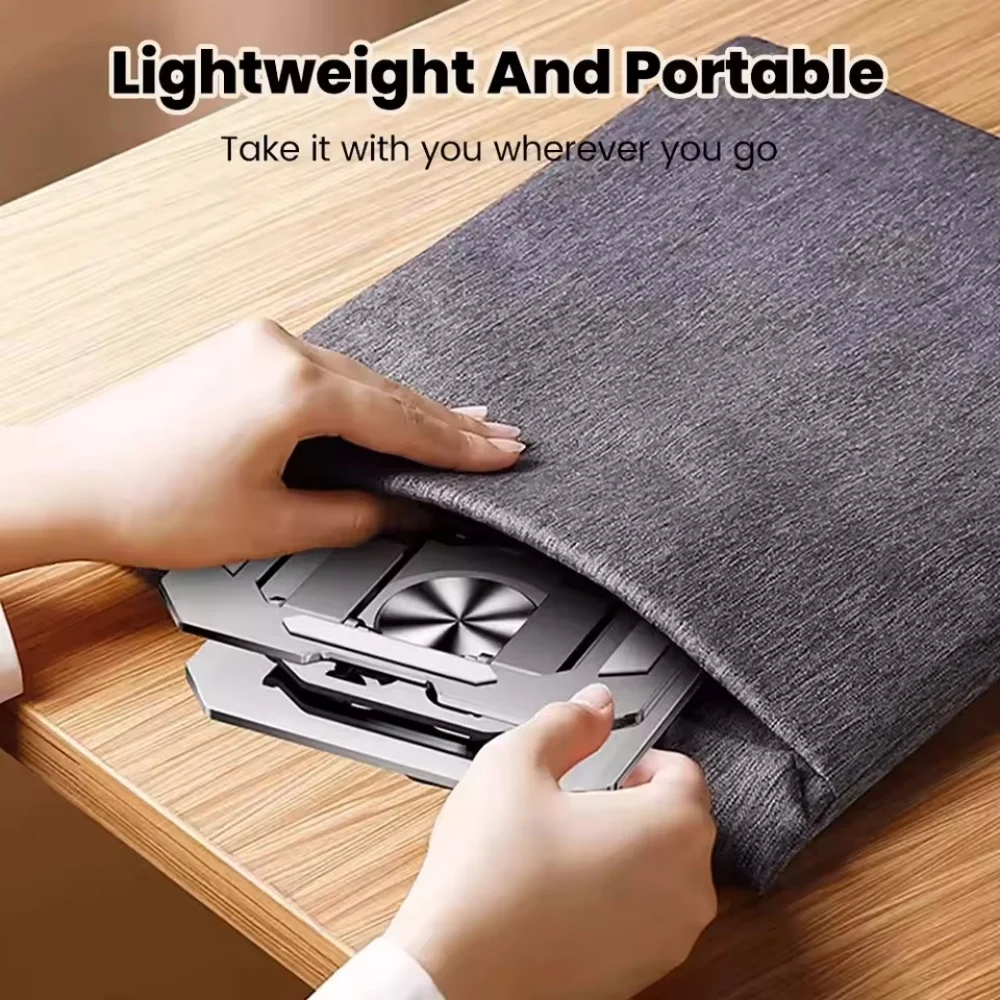 360 °   Obrotowy stojak na tablet, regulowany, składany uchwyt biurkowy kompatybilny z tabletami i laptopami o przekątnej 4,7-12 cali, takimi jak iPad Pro/Air/Mini. — zdjęcie produktu 5