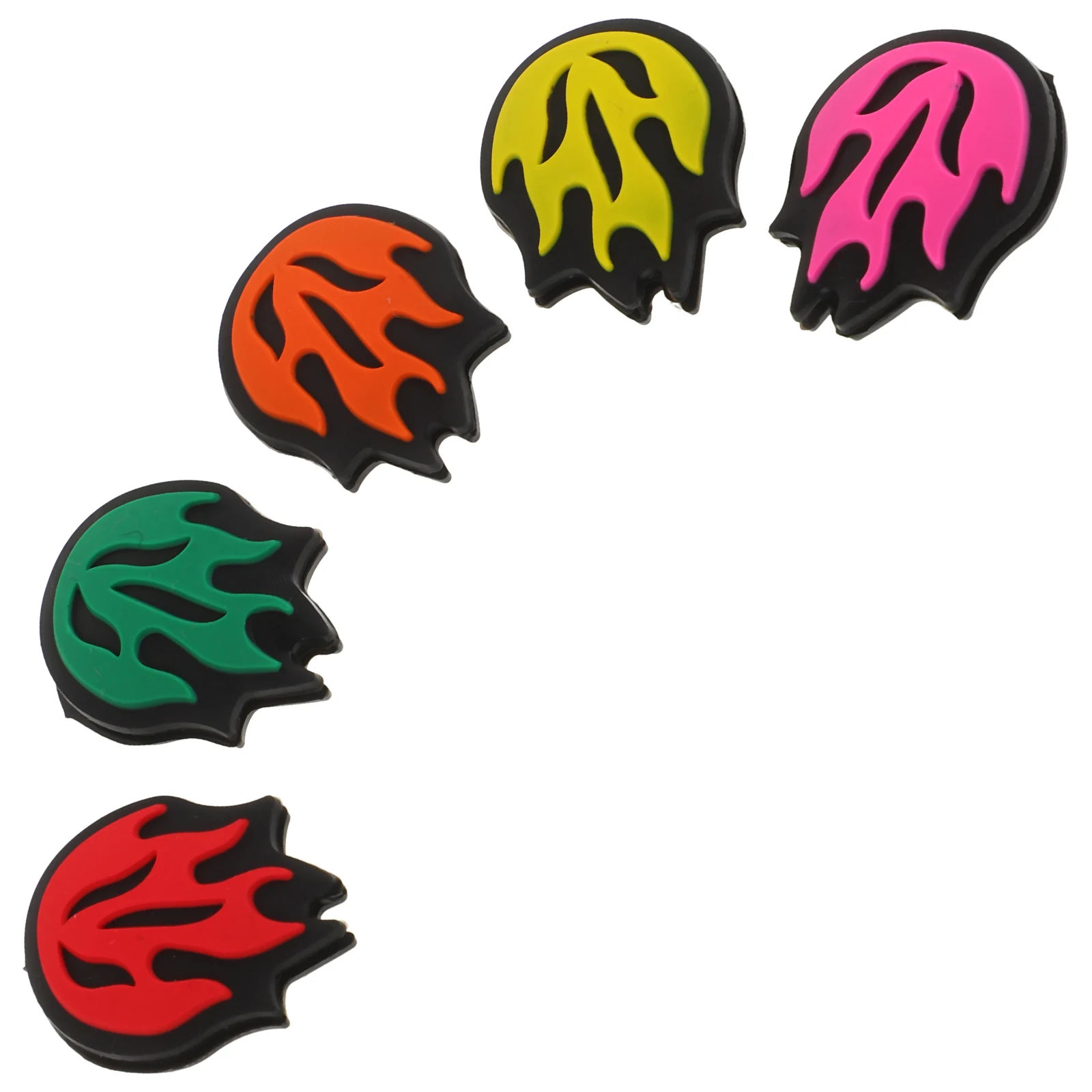 5 قطعة مضرب تنس المخمدات لطيف سيليكون امتصاص الاهتزاز ملحقات مقاومة للصدمات لملحقات كرة المضارب #3