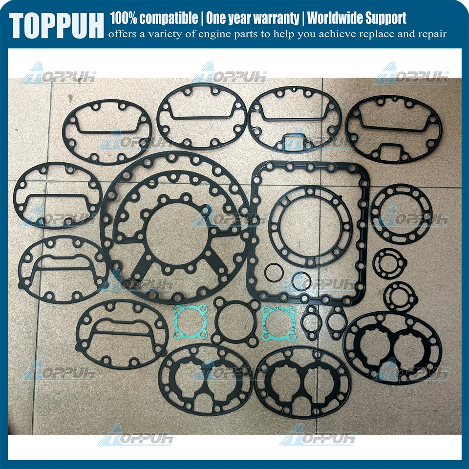 Gasket Set 17-55020-20 05G 3 PORT For Carrier Compressor 175502020