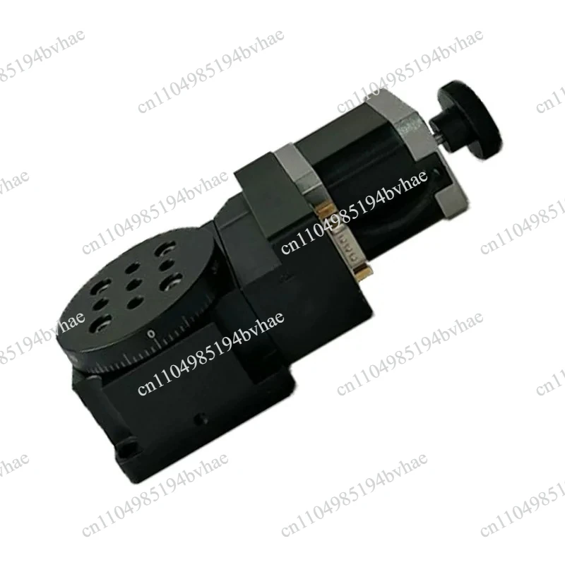 Electric rotary table 360 degree rotation 100mm diameter aluminum alloy locator