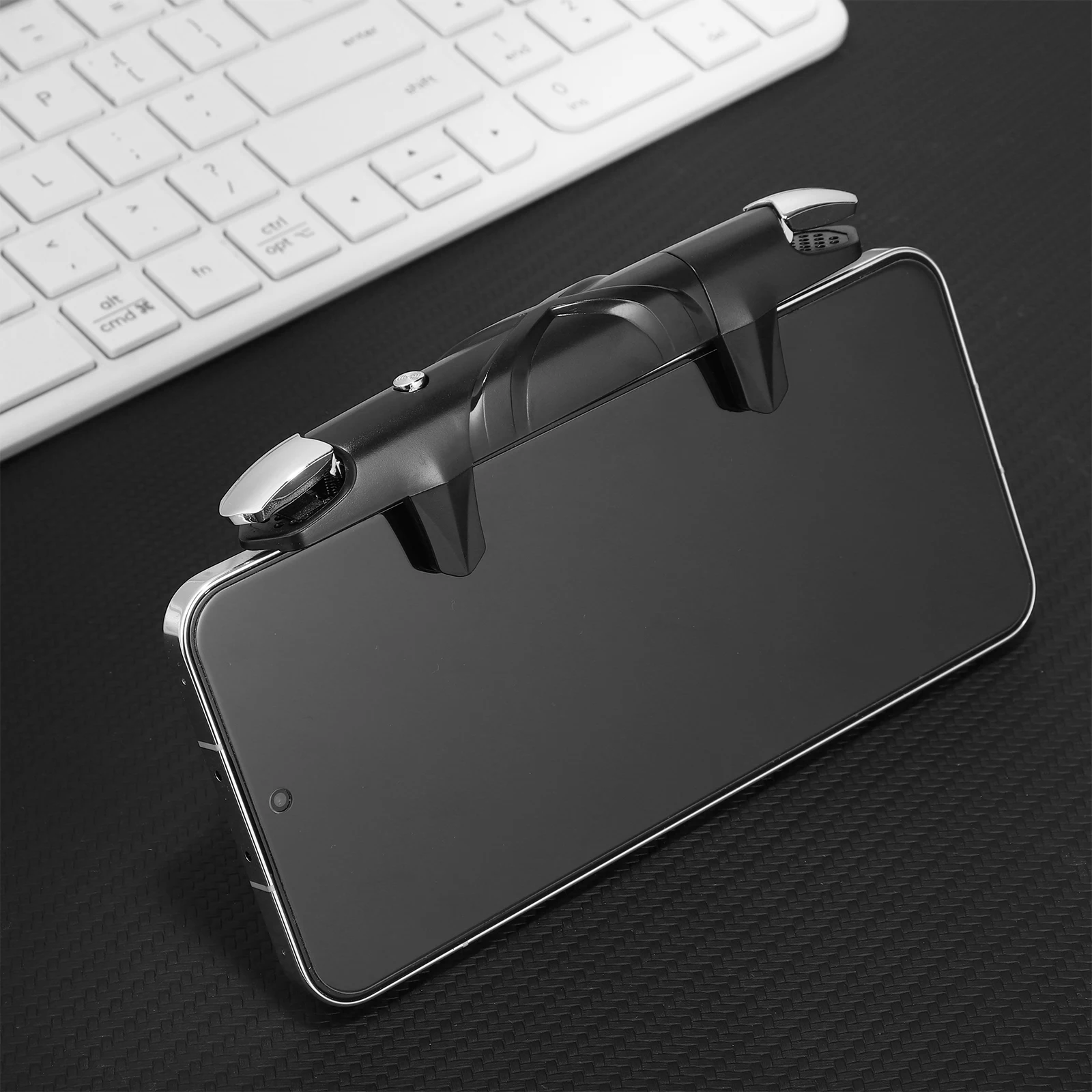 

Quick Fire Button Mobile Controller Adjustable Length Ergonomic Game Trigger Compatible With All Systems Phone Tablet Gaming