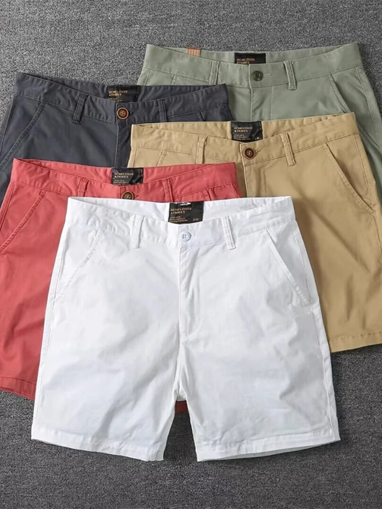 

Летние хлопковые брюки для бега, мужские брюки длиной 3/4 с прямыми штанинами, повседневная свободная посадка, удобные брюки для бега...