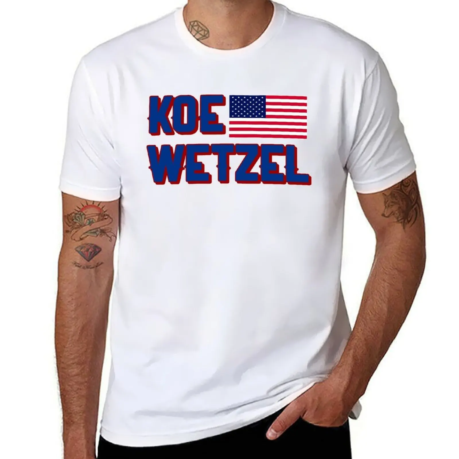 

Koe Wetzel T-Shirt t shirts for man cotton soft t shirts for man graphic tees man t shirt summer T-shirt