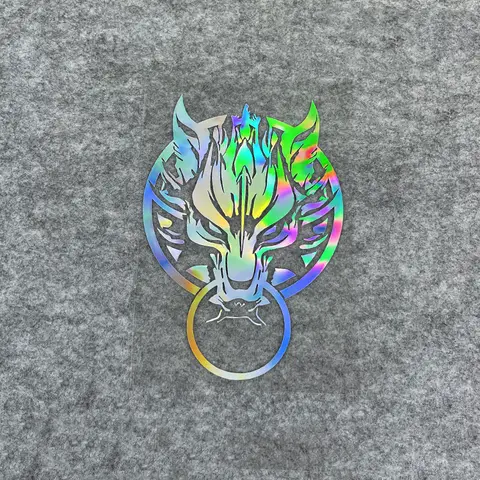 Car Stickers for Game Anime Final Fantasy Cloud Wolf Auto Truck Body Window Computer Decals