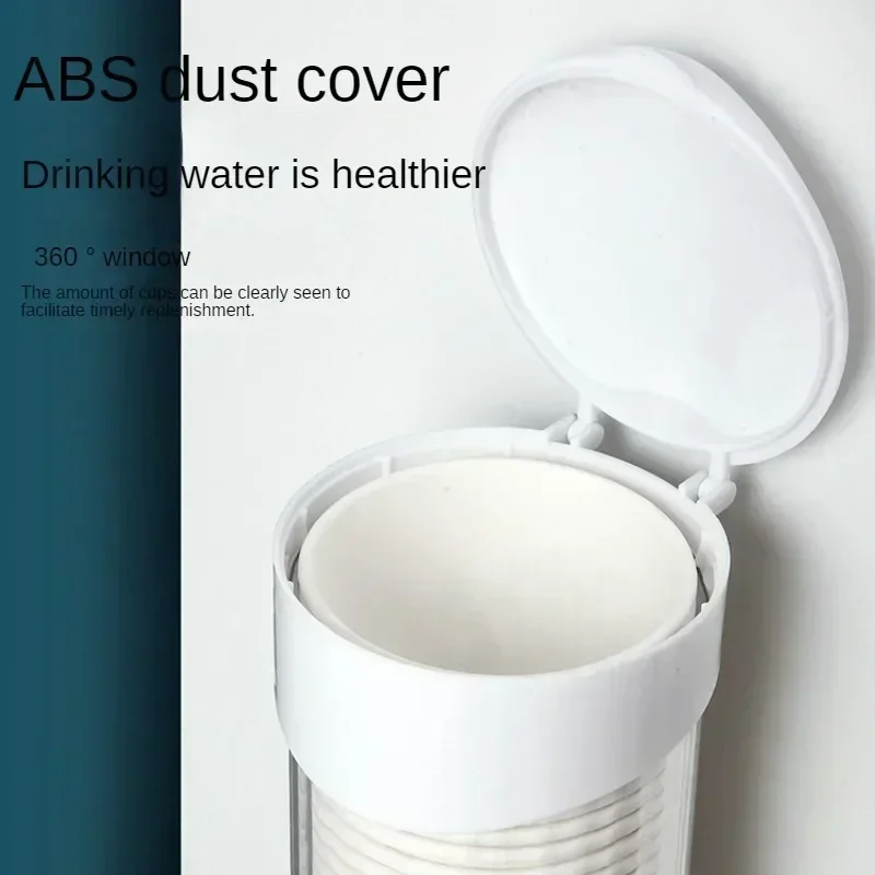 Disposable Paper Cup  Holder Cup Container Paper Cup Frame Home Organizer