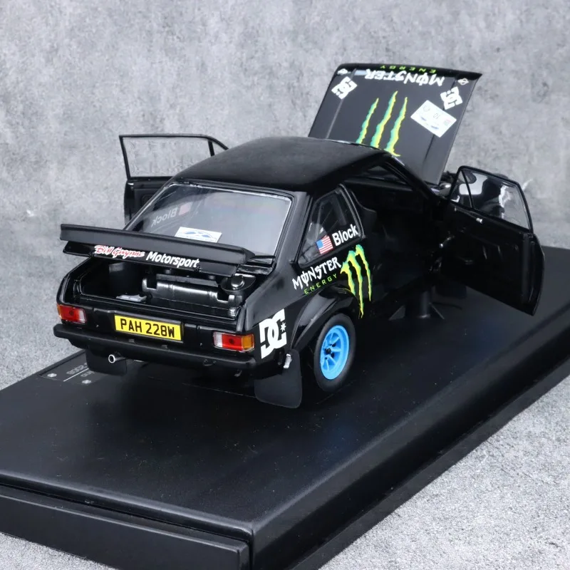 欠陥特別オファー サンスター 1/18 スケール フォード合金モデルカー フォード WRC 10 #   ドリフトプレイビークルおもちゃ男の子用ギフトオリジナルボックス