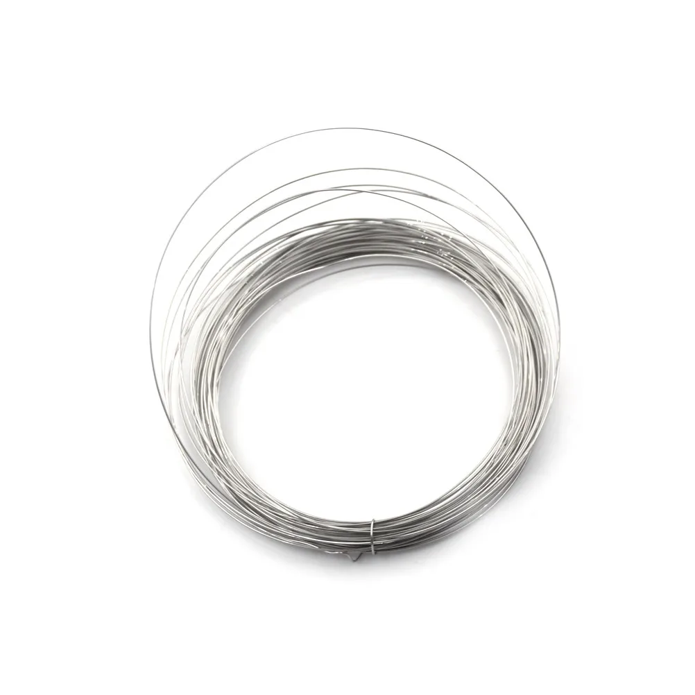 1pc Nichrome Wire Durable 0.5mm Nichrome Wire 10m Length Resistance Resistor AWG Wire High Quality