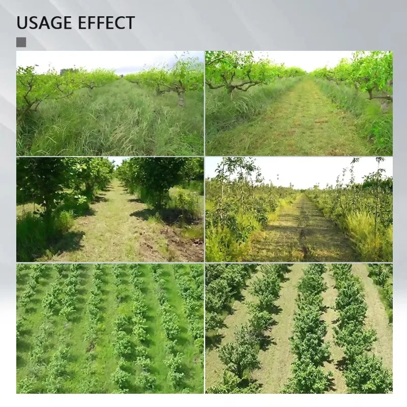 2024 آلة تقطيع الفراشي الجديدة جرار العشب قوية السلطة المتقلب جزازة آلة تقطيع الفراشي للعشب #6