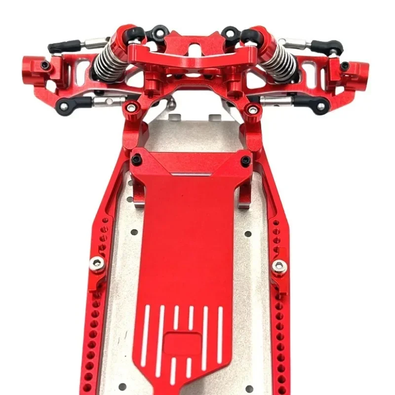 WLtoys 1/24 244016 LOSI 1/24 마이크로-B RC 자동차 금속 업그레이드 OP 액세서리 부품용 전면 및 후면 서스펜션 브래킷