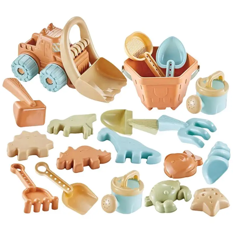 

Beach Toy Set Beach Watering Can Mold Toy With Sand Rake Boys Girls Interactive Travel Toys Parent-Kids Sandpit Toys For