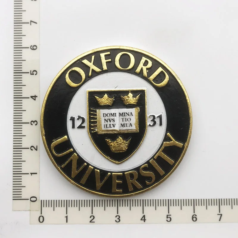 Personalized Oxford University Fridge Magnet Cultural Landscape Message Stickers Tourist Souvenirs Resin Craft Decorations