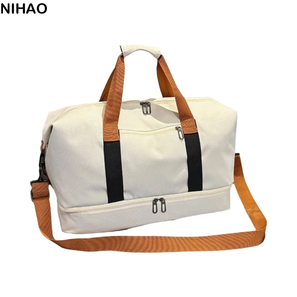 

Large Capacity Short-haul Travel Bag Waterproof Gym Dry-Wet Separation Sports Fitness Bag Single Shoulder Crossbody