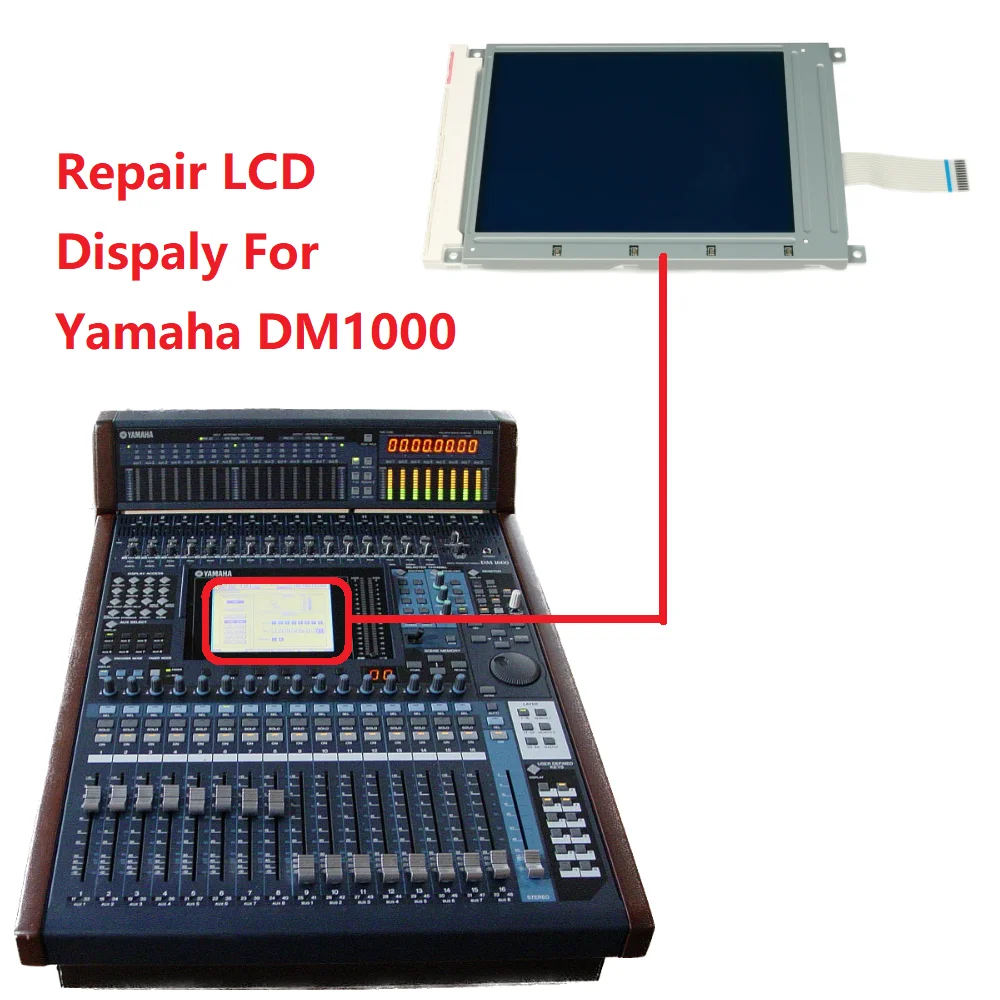 

LCD Matrix For Yamaha DM1000 DM-1000 Display Screen Repair