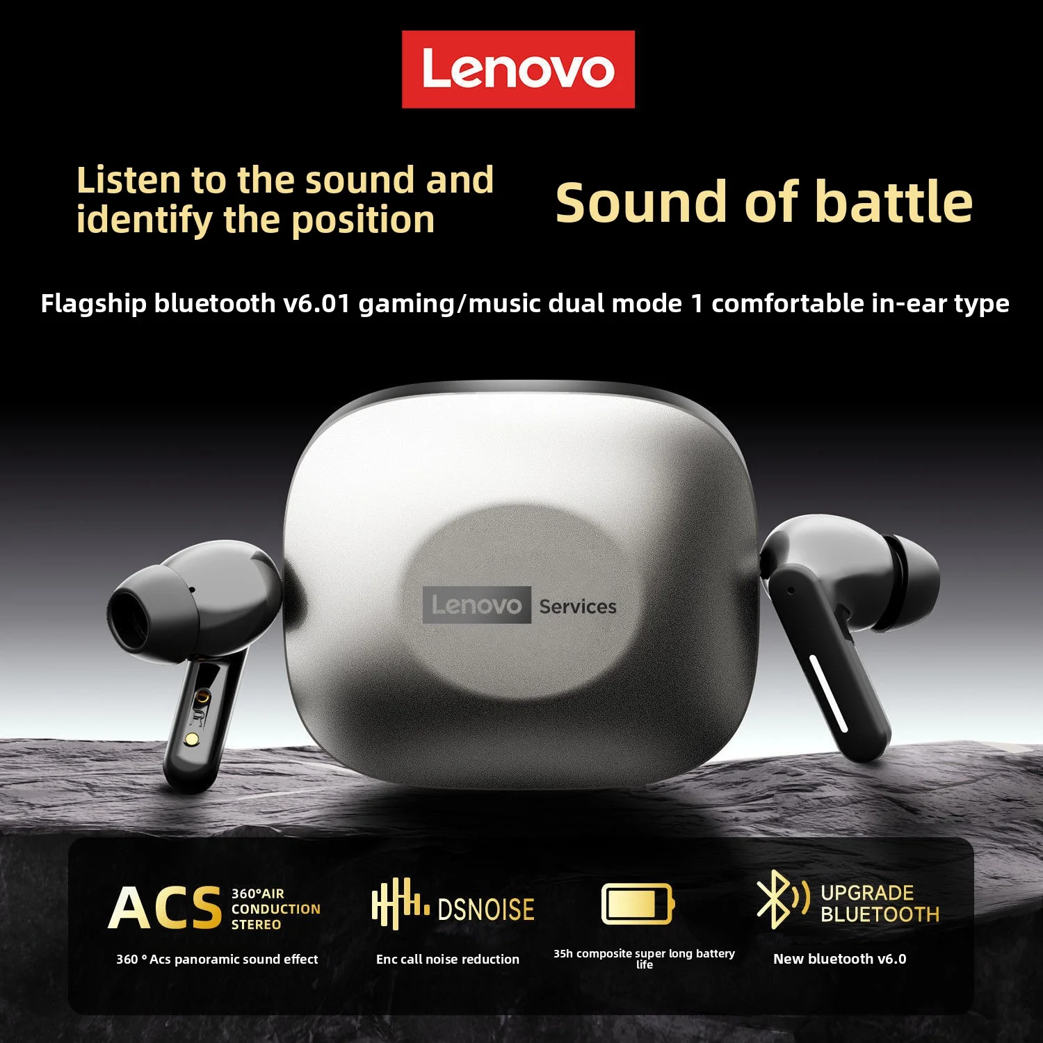 Lenovo In-Ear Bluet…