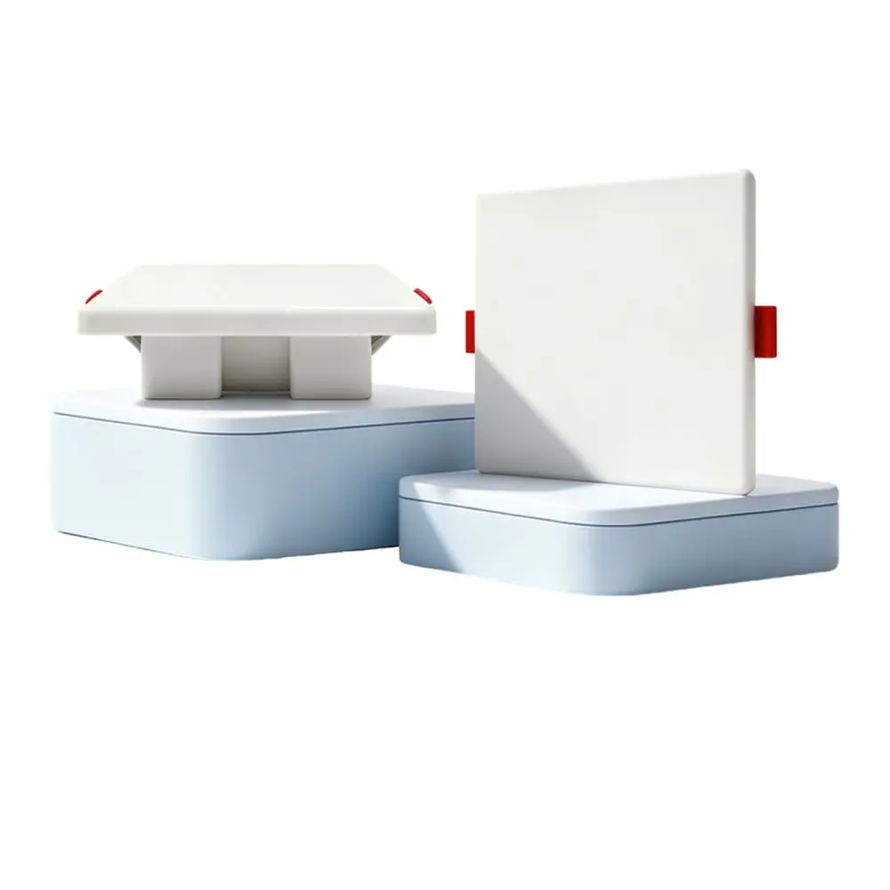 Decorative Wall Faceplate 86 Type Blanking Plate Spring Clip Junction Box Cover Plastic Housing Home Electric Shield