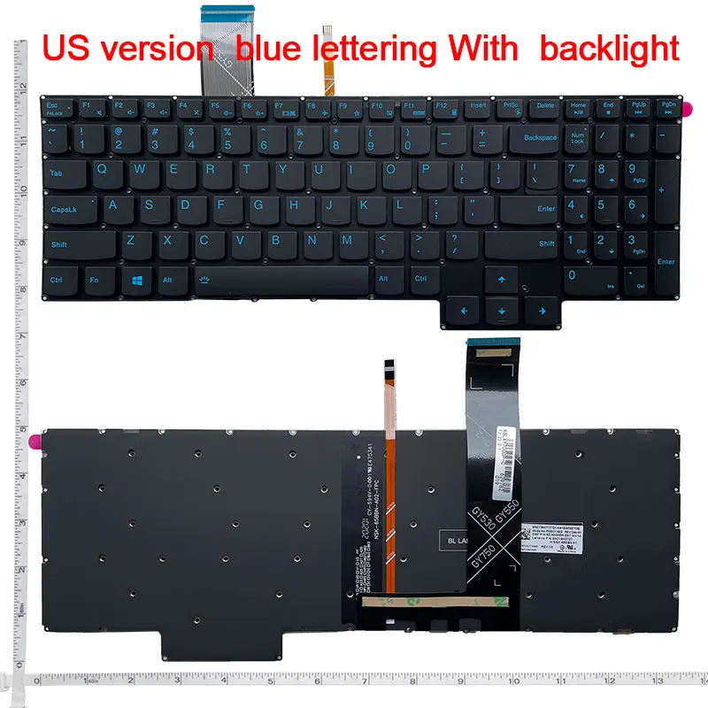 US/RU/UK keyboard for Lenovo Legion 5 pro 16IAH7H 16ITH6 16ACH6H 15ACH6 17ACH6 Gaming 3-15IMH05 15ARH05 15ACH GY530 GY550 GY570