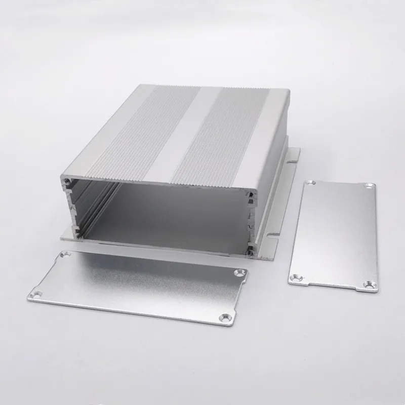 Oor Aluminium Behuizing Aluminium Profiel Box Split Batterij Pcb Shell 120X97X40Mm