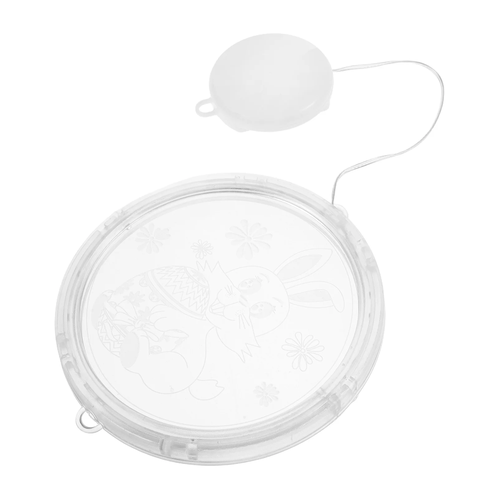 

Easter Bunny LED Window Hangings Lights 16cm Easter Patio Bedroom Party Wall Decorations Rabbit Hanging Ornament