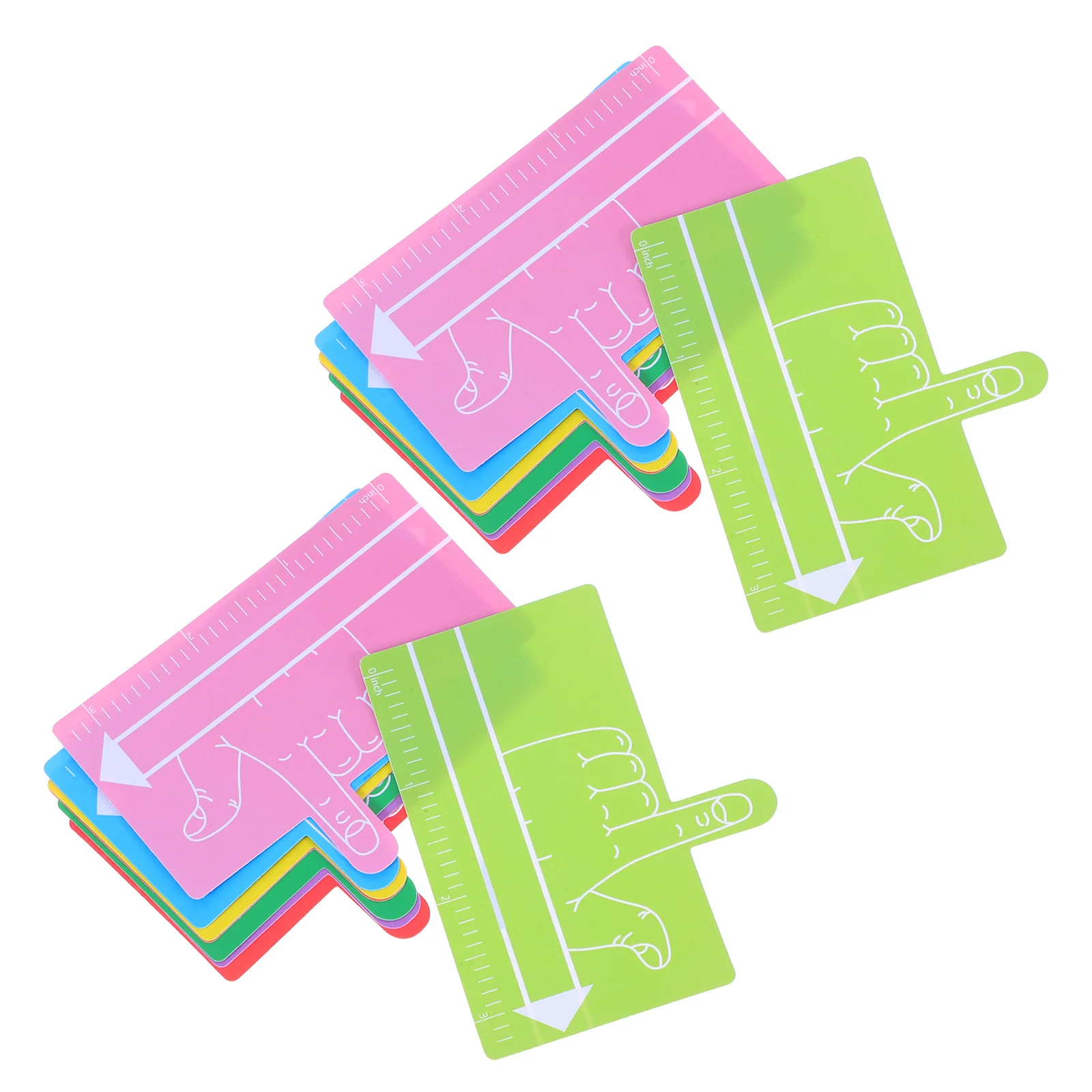 

16Pcs Handwriting Tool Bookmarks Kids Reading Guide Strip for Dyslexia Learning Aid Student Writing Practice Portable Reading