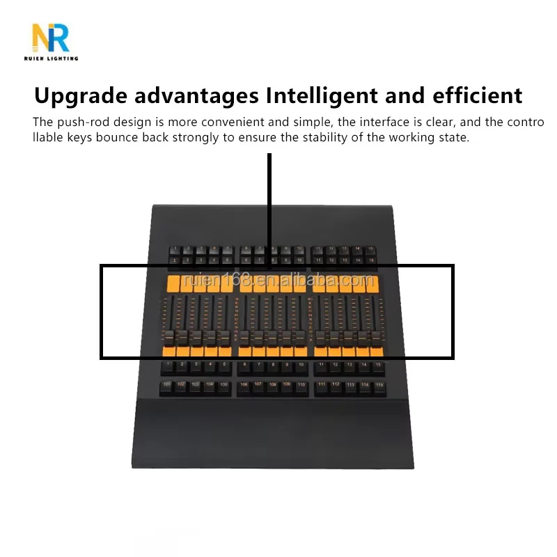 Stage Light Controller Grand On PC Fader Wing Dmx512 Lighting Console