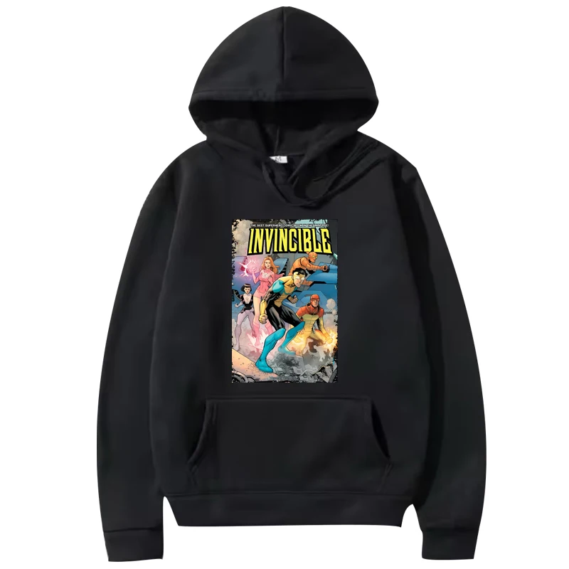 

Invincible TV Show Essential hoodie 2025 men women vintage Long sleeve Sweatshirt with print Graphics oversized hoodie unisex