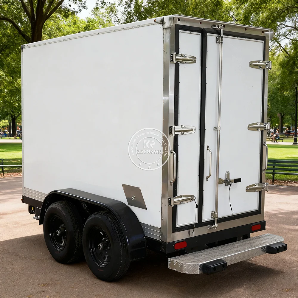 

Customized Mobile Freezer Frozen Food Cold Room Food Storage Cold Refrigerated Truck Trailer for Food Transport