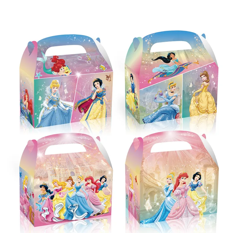 Disney Princess Girls Birthday Party Supplies Princess Disposable Tableware Cup Plate Set Baby Shower Balloon Banner Decoration