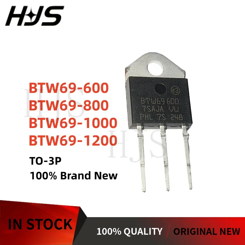 10PCS BTW69-600 BTW69-800 BTW69600 BTW69800 BTW69-1000 BTW69-1200 BTW691000 BTW691200 100% NEW in stock TO-3P