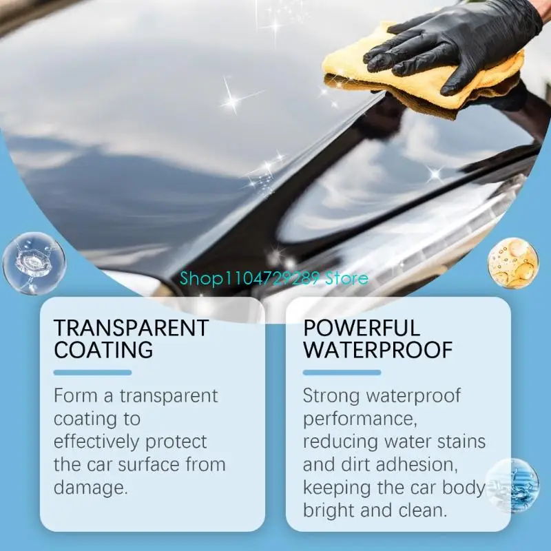 D8KE Fast Car Paint Sealant Sprays High Performances Vehicle Coating Sprays Quick Sprays for Car Combines Cleaning