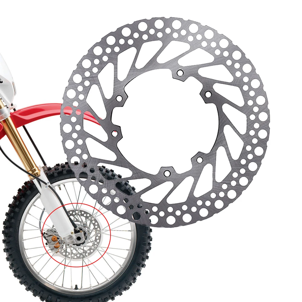 

Dirt Bike Front Brake Disc Rotor For Honda CRF250R CRF450R 2002-2014, CRF 250X 450X 2002-2017, CR 125R 250R 500R 1995-2008