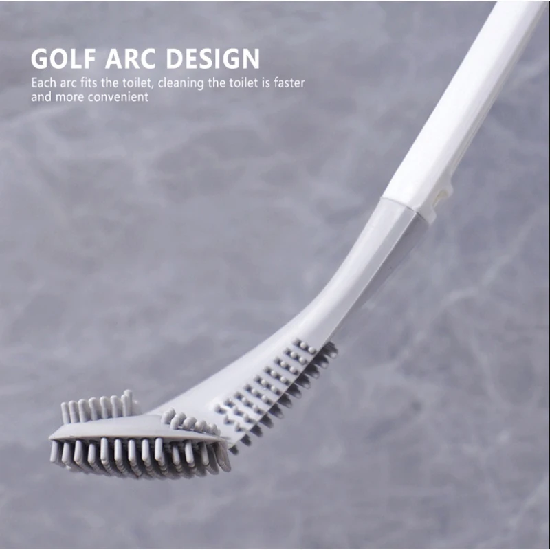 Golf Toilet Brushes 360° Deep Cleaning Quick Dryin (Free Send Hook)