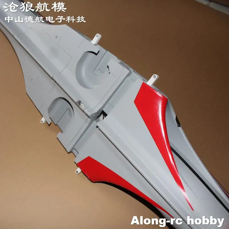 Freewing EPO طائرة مزودة بجهاز للتحكم عن بُعد Avanti S V2 80mm EDF قطع غيار الطائرة النفاثة-أجزاء استبدال إصلاح أجزاء جسم الطائرة الرغوية الحمراء