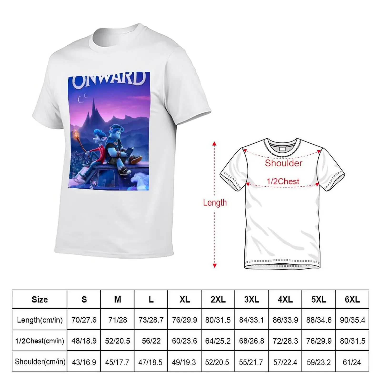 ONWARD T-Shirt graphic shirts vintage anime shirt mens t shirts