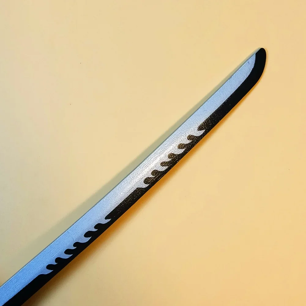 16 بوصة 42 سنتيمتر كاتانا أنيمي تأثيري الدعامة النينجا سكين الساموراي البلاستيك سكين النينجا صابر السيف الحقيقي اليابانية كاتانا لعبة غير حادة هدية #6