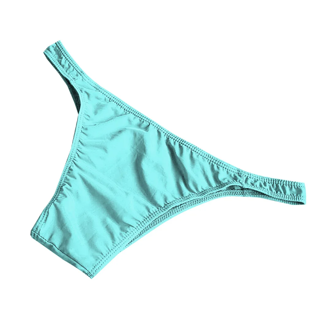 남성용 여름 아이스 실크 탕가, 신축성 있고 부드러운 속건성 맨키니, 게이 섹시 로우라이즈 브리프, 투명하고 편안한 남성 속옷