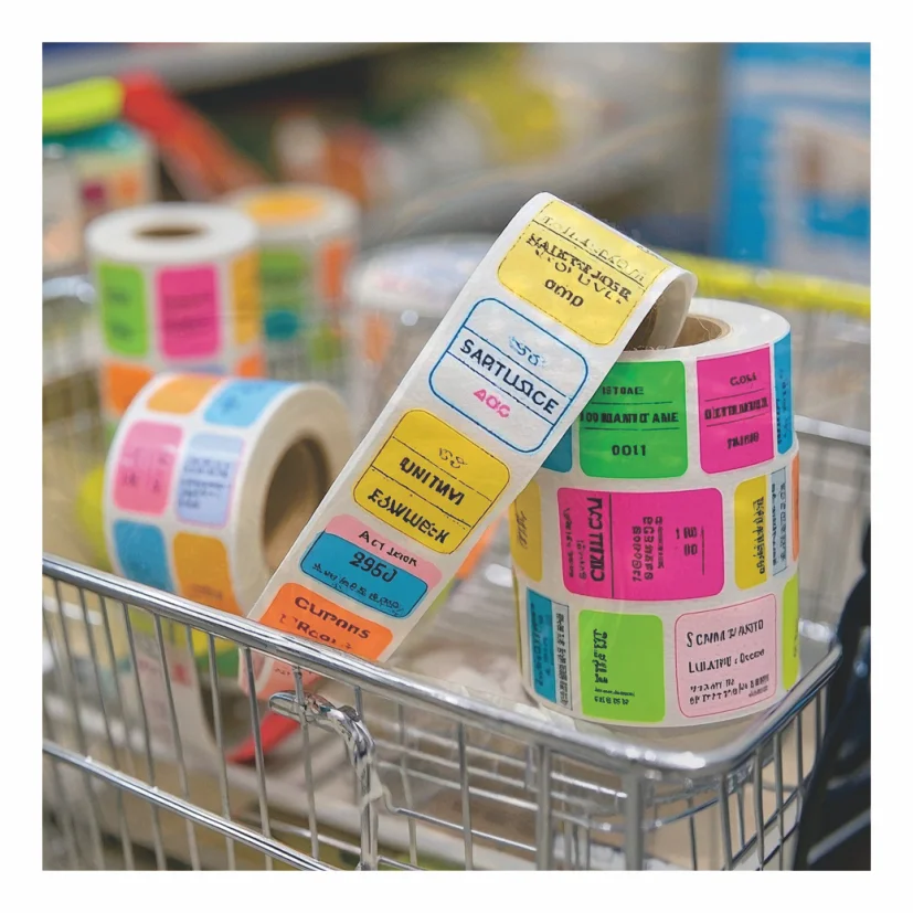 China Factory The Round Sticker Which Is Suitable For Different Kinds Of Place And Products