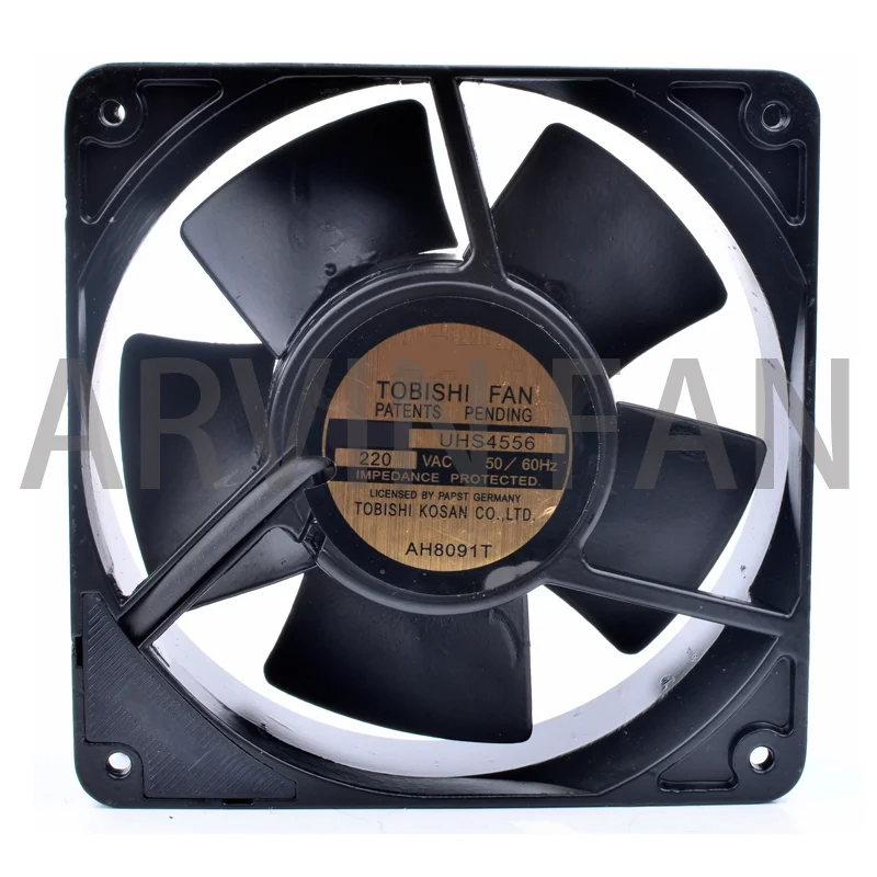 

Brand New Original TOBLSHI UHS4556 12cm 12038 120x120x38mm 220V Metal High Temperature AC Cabinet Cooling Fan