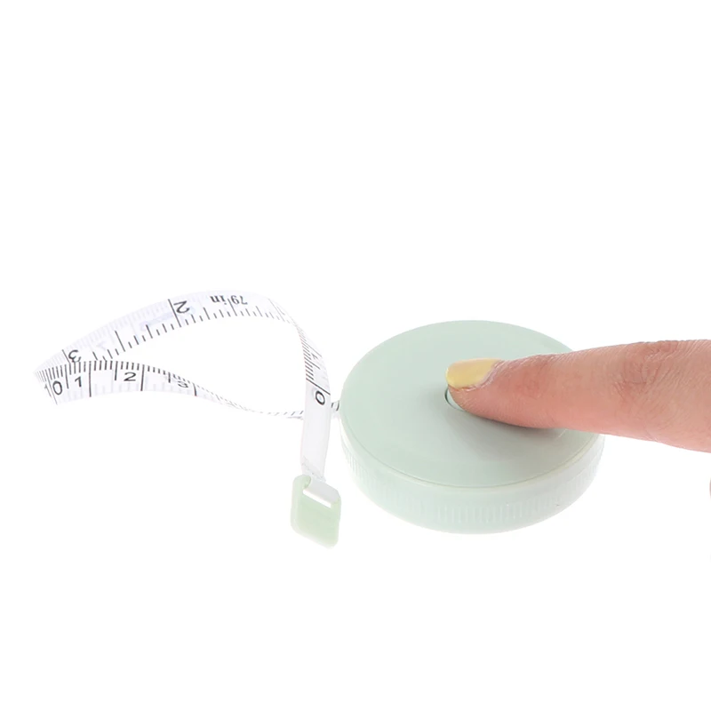 1pc 2m Tape Measures Portable Retractable Ruler Children Height Ruler Roll Tape