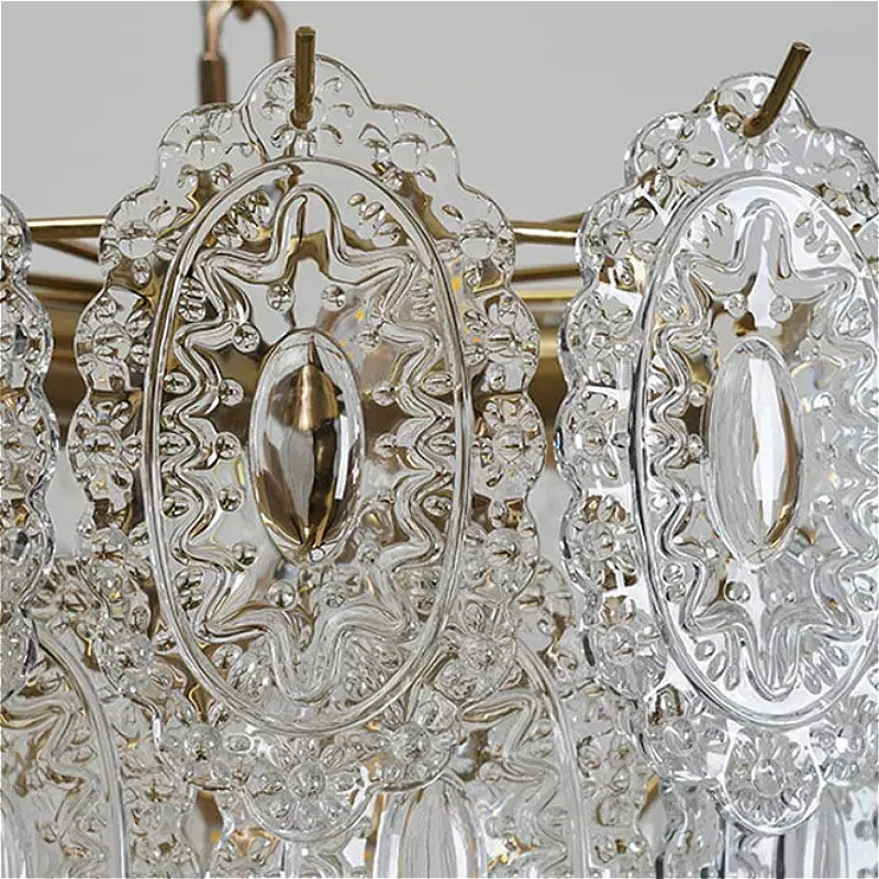 Luxury Vintage Brass Flowers LED Wall Pendant Light for Study Bedside Corridor Staircase Wall Lamp Home Decor Indoor Wall Sconce